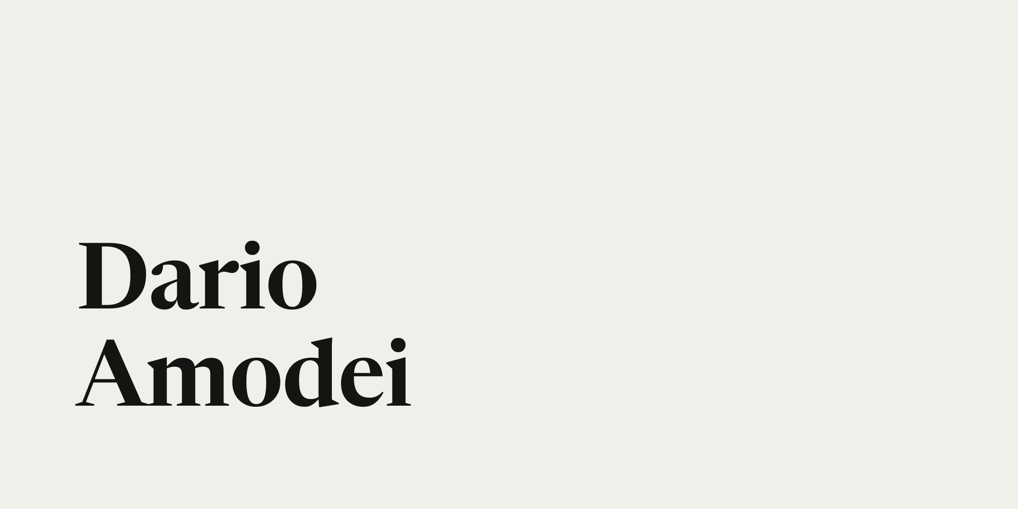 Dario Amodei official site image