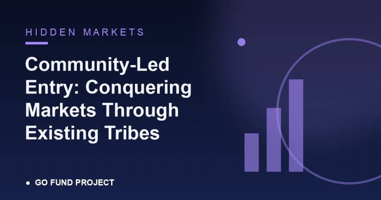 Community-Led Entry: Conquering Markets Through Existing Tribes