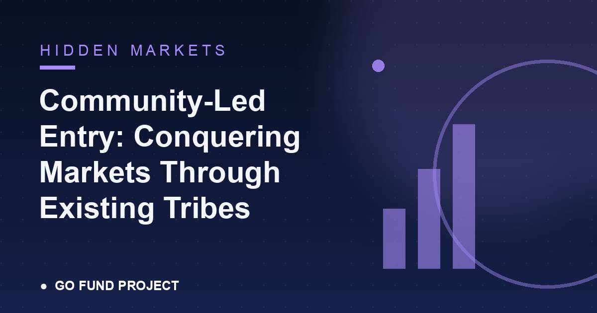 Community-Led Entry: Conquering Markets Through Existing Tribes