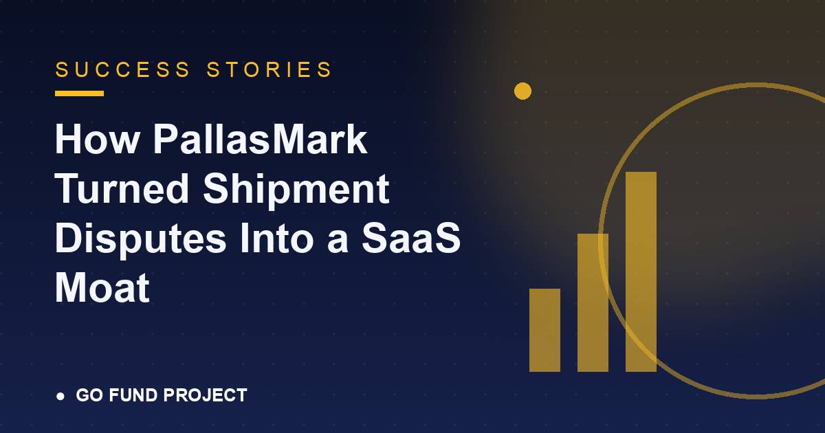 How PallasMark Turned Shipment Disputes Into a SaaS Moat