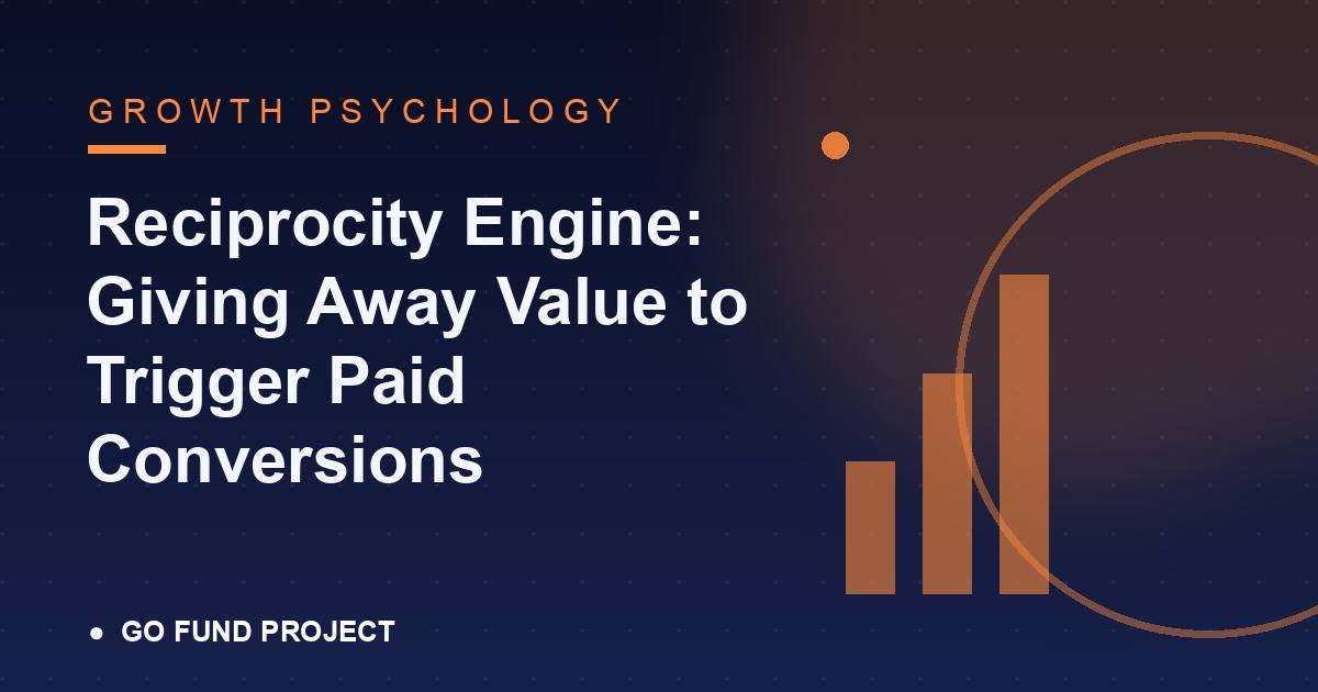 Reciprocity Engine: Giving Away Value to Trigger Paid Conversions